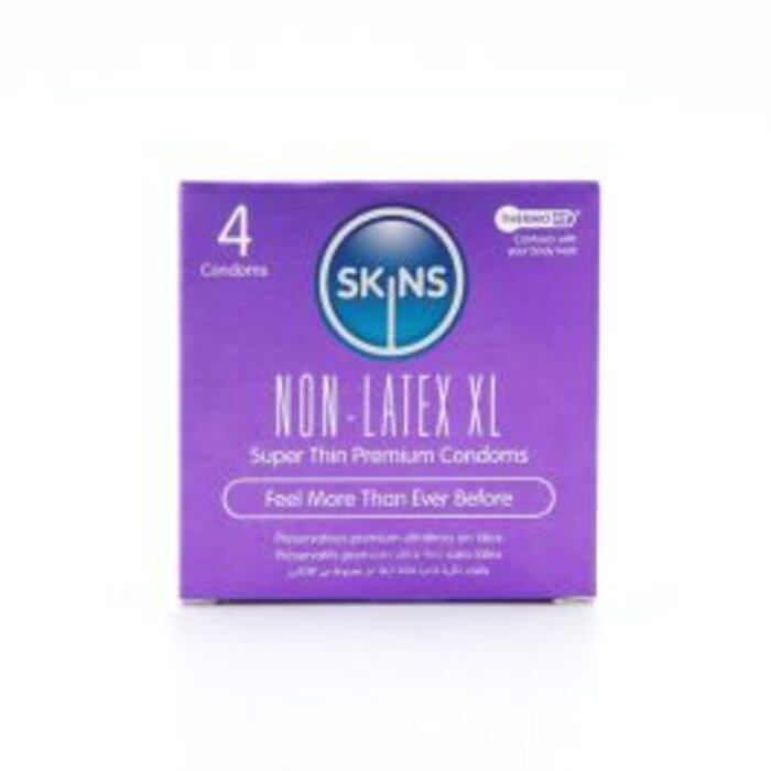 SKINS Condoms XL Non-Latex - 4PK