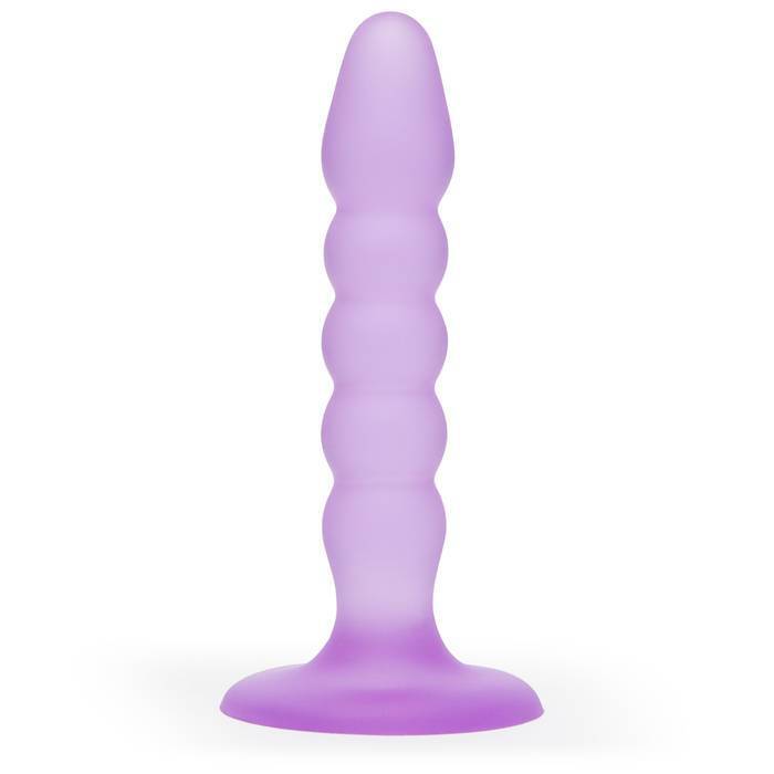 BASICS Ribbed Anal Starter Dildo 5 Inch