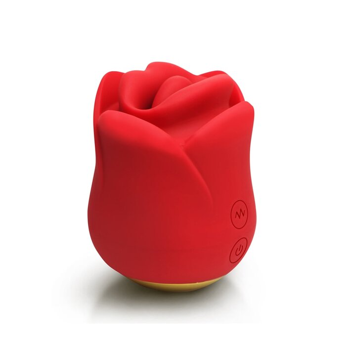 Sweet Kiss Kissing and Vibrating Clitoral Stimulator - Red