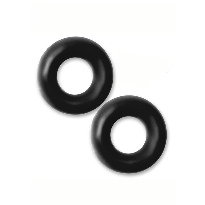 Hunkyjunk Stiffy Bulge-Rings - Black