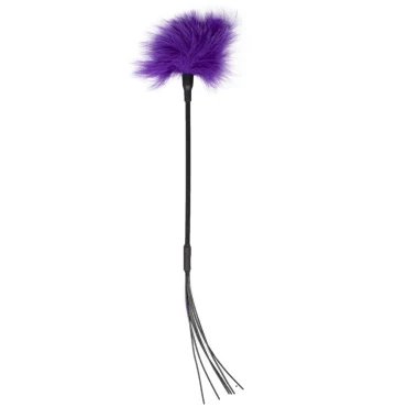 2-in-1 Feather Tickler & Spanking Whip  - 19 Inch