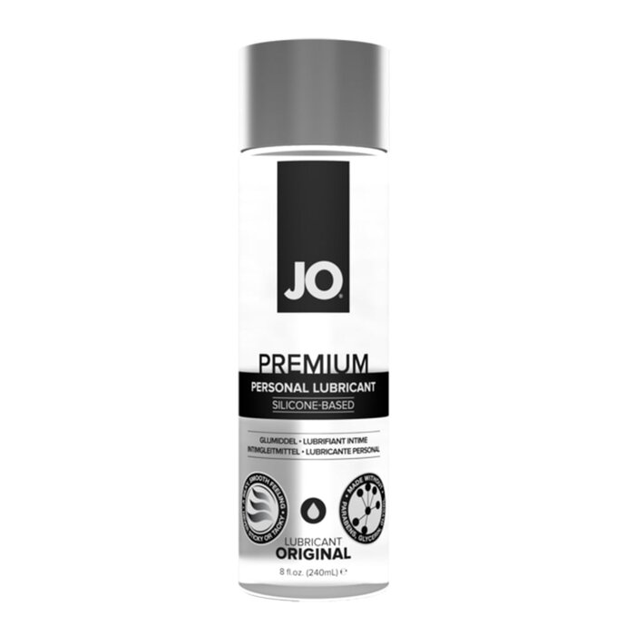 JO Premium Silicone Lubricant - Original - 8 oz.