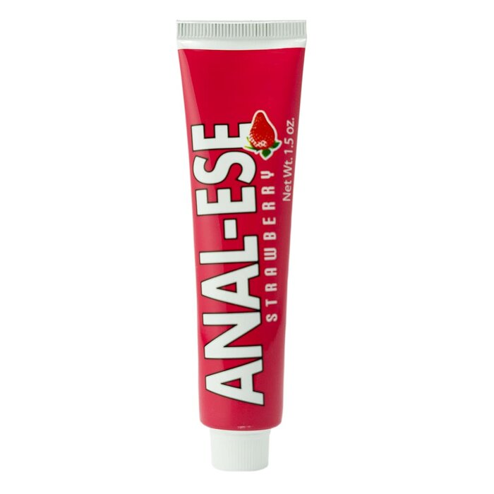 Anal-Ese Cream - Strawberry Flavor - 1.5 oz.