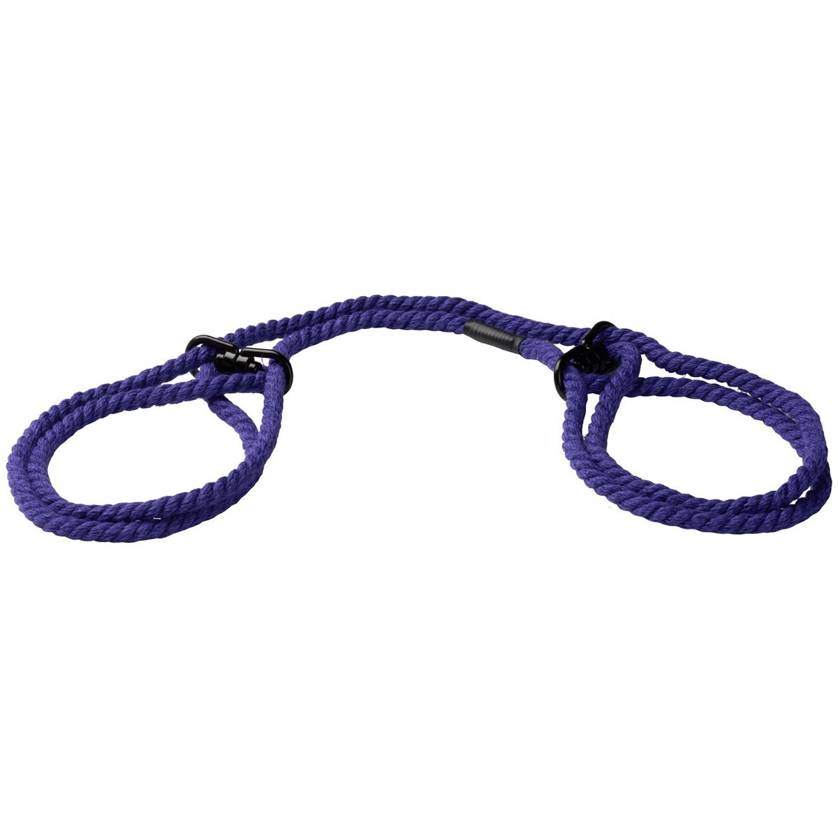 Merci Doc Johnson Restrain 6 mm Hemp Cuffs - Purple