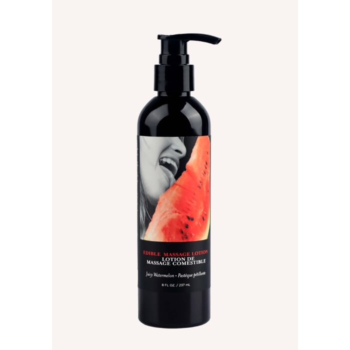 Edible Massage Lotion - Watermelon - 8 oz.