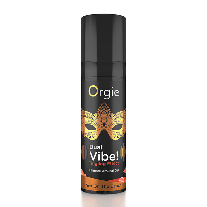 Orgie Dual Vibe Kissable Liquid Vibrator - Sex On The Beach