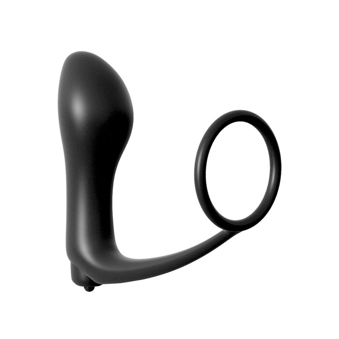Anal Fantasy Collection - Ass-Gasm Cock Ring Vibrating Plug