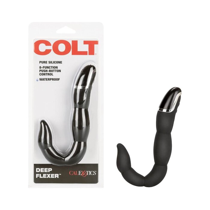 COLT Deep Flexer: 8 Function Prostate & Testicle Massager Silicone Vibrating