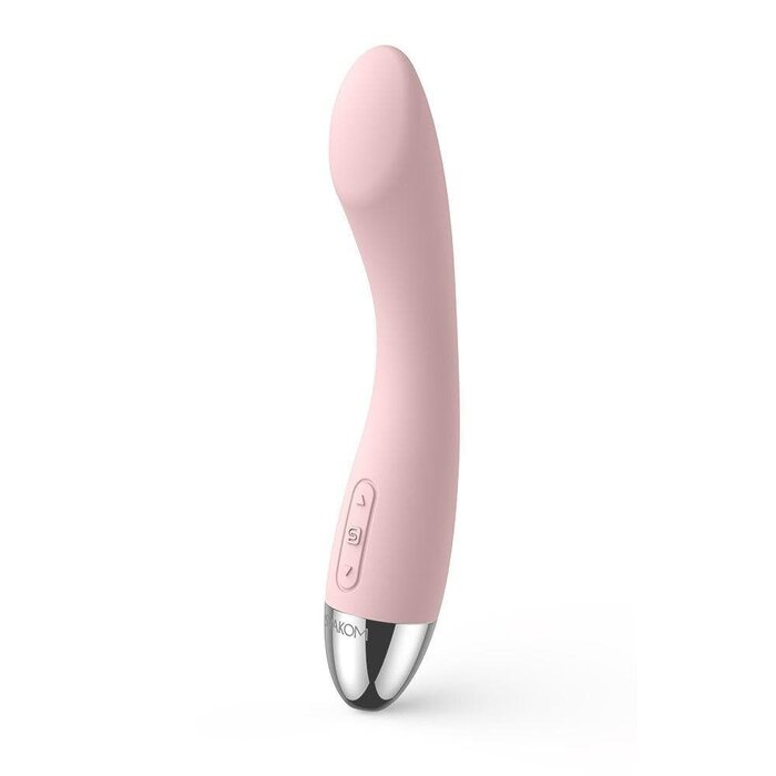 Svakom Amy Waterproof G-Spot Vibrator: Rechargeable & Noiseless in Pink