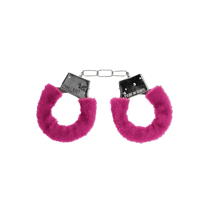 Ouch! Beginner's Furry Handcuffs - Pink