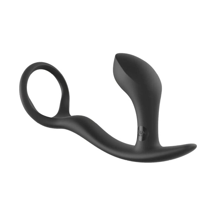Fun Factory Bootie Ring: Slate Silicone Couples Anal Device for Dual Stimulation