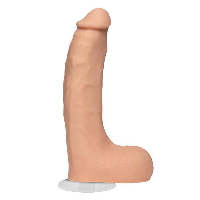 Signature Cocks - Chad White 8.5 Inch ULTRASKYN Cock with Removable Vac-U-Lock Suction Cup - Vanilla