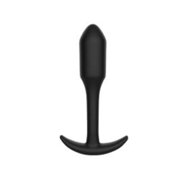 Toy Joy Smooth Silicone Butt Plug Black - Extra Large