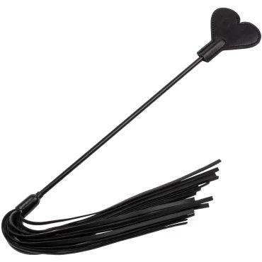 Ace of Hearts Double Ended Flogger & Crop - 20.5 Inch
