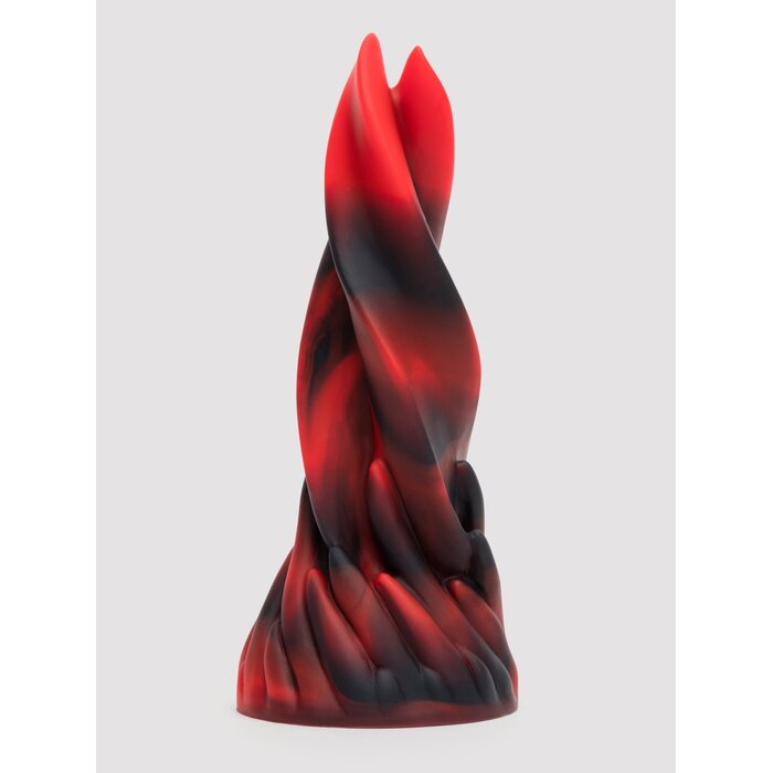Creature Cock Fire Dragon Twisted Dildo - Red