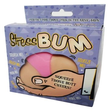 Squeezy Stress Relief Bum