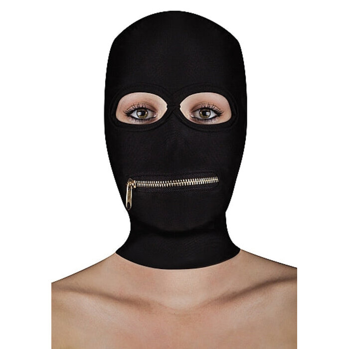 Extreme Zipper Mask with Mouth Zipper - One Size