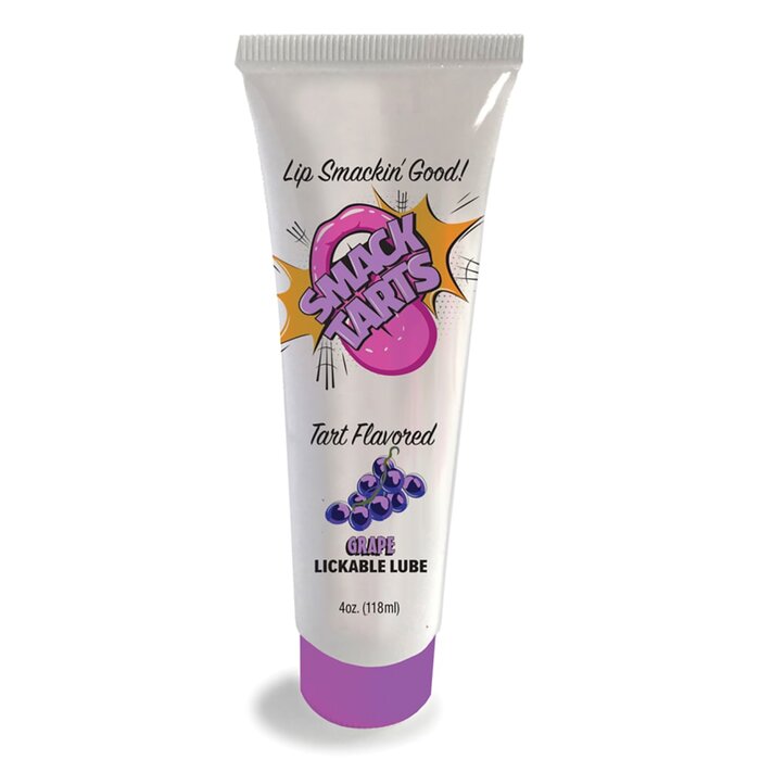 Smack Tarts Lickable Lube - Sour Grape - 4 oz.