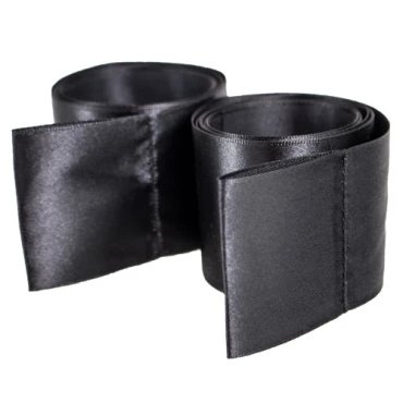 Ravens Eclipse Black Silky Hand & Ankle Restraints