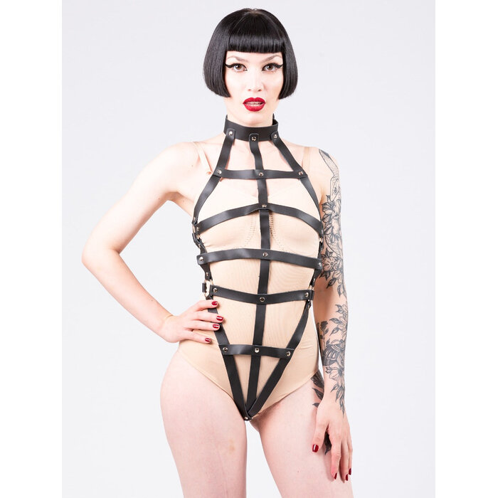 Leather Bondage Body - One Size