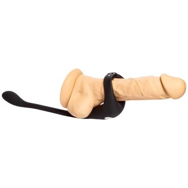 Twin-Thrill 10-Speed Remote Cock Ring - Double Pen Or Self Anal Stim