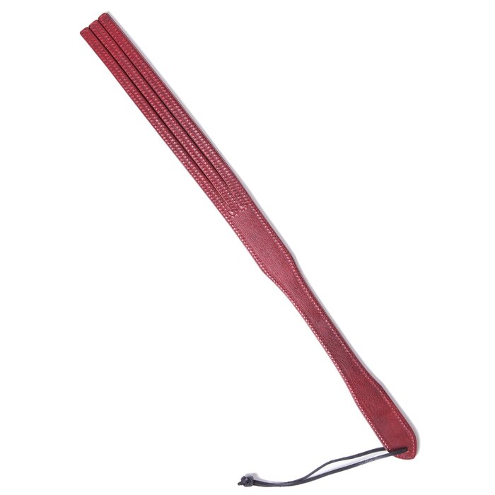 Deluxe Burgundy Three Finger Tawse