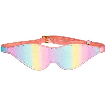 Sugar Rush Rainbow Glitter Blindfold