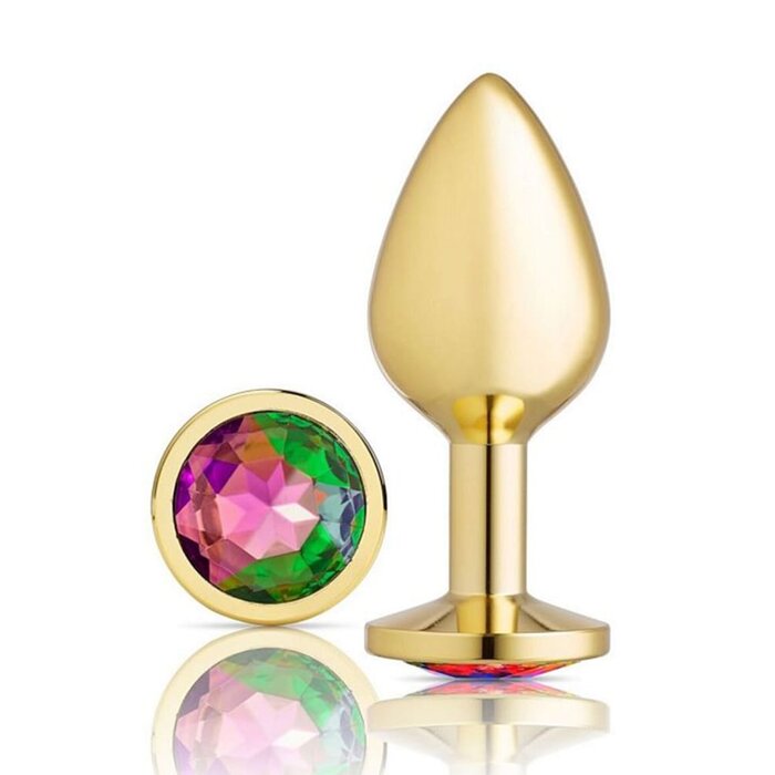 Gems Gold Anal Plug - Medium