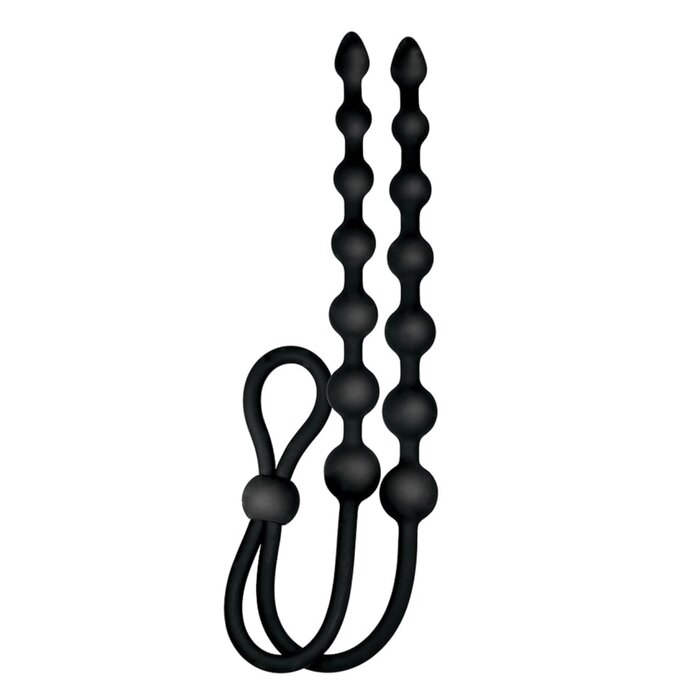 Ass-Sation Dual Silicone Anal Beads