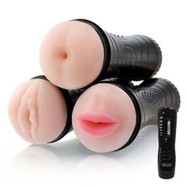 Master B Vibrating Masturbator - VAGINA