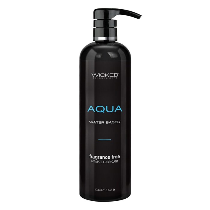Wicked Sensual Aqua Water-Based Lubricant - 16 oz.