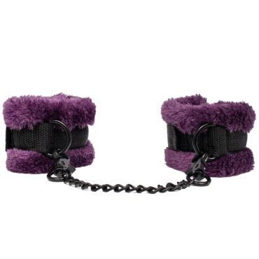 Fur-Midable Soft-Touch Purple Furry Handcuffs