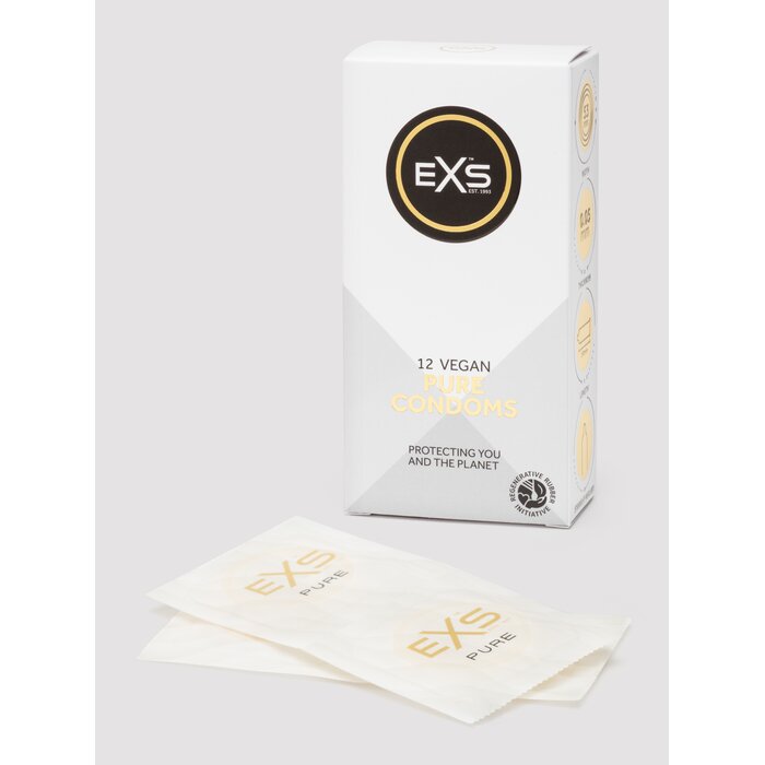 EXS Pure Vegan Latex Condoms (12 Pack)