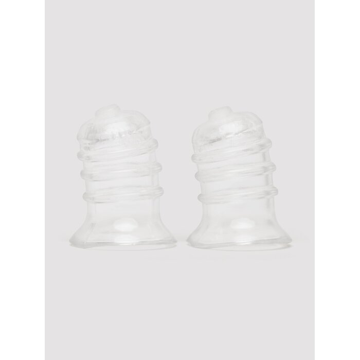 Oxballs Hünkyjunk Intense Grip Nipple Suckers - Clear