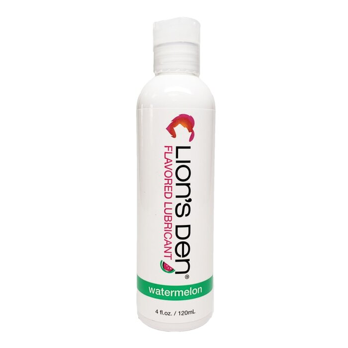 Lion's Den Watermelon Flavored Personal Lubricant - 4 oz.