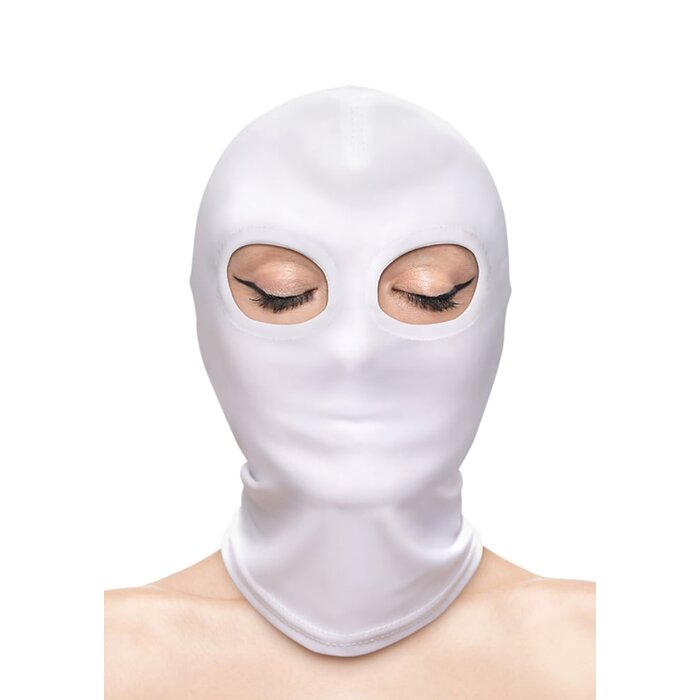 Hustler's Taboo Eyes Hood - White