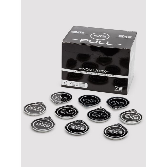EXS PULL Latex Free Condoms (72 Pack)