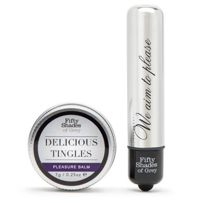 Fifty Shades of Grey Pleasure Overload Delicious Tingles Kit (2 pieces)