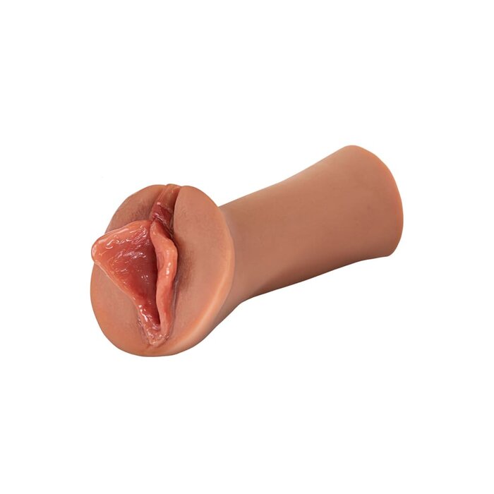 Wet Pussies - Luscious Lips Self-Lubricating Stroker - Caramel
