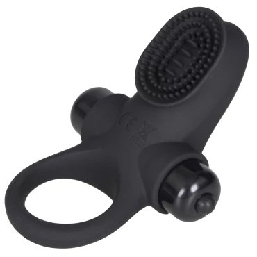 The Riser Black Vibrating Cock Ring