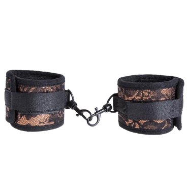 Amber Lace Luxury Velcro Handcuffs