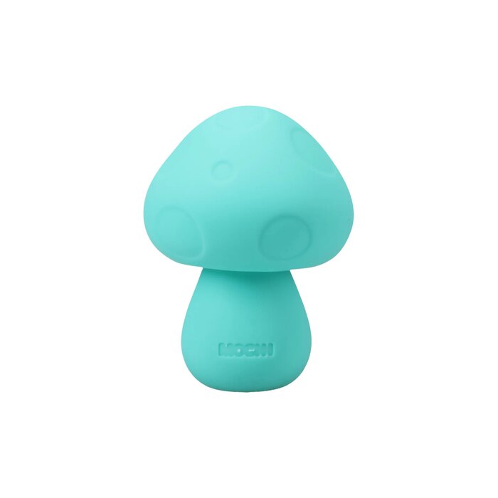 Mushroom Vibe - Rechargeable Silicone Vibrator - Teal