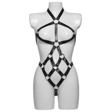 Black Diamond Caged Open Cup Body Harness