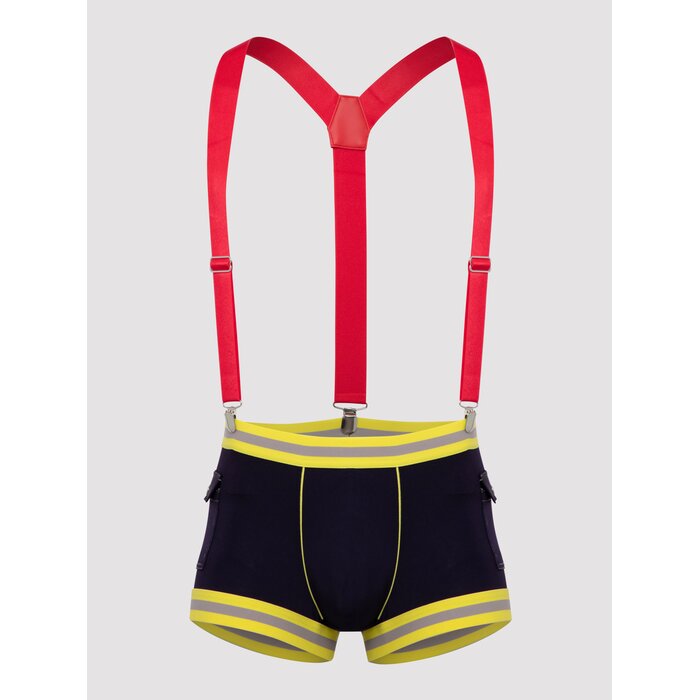 LHM Smokin' Hot Fireman Costume - L / XL - Blue