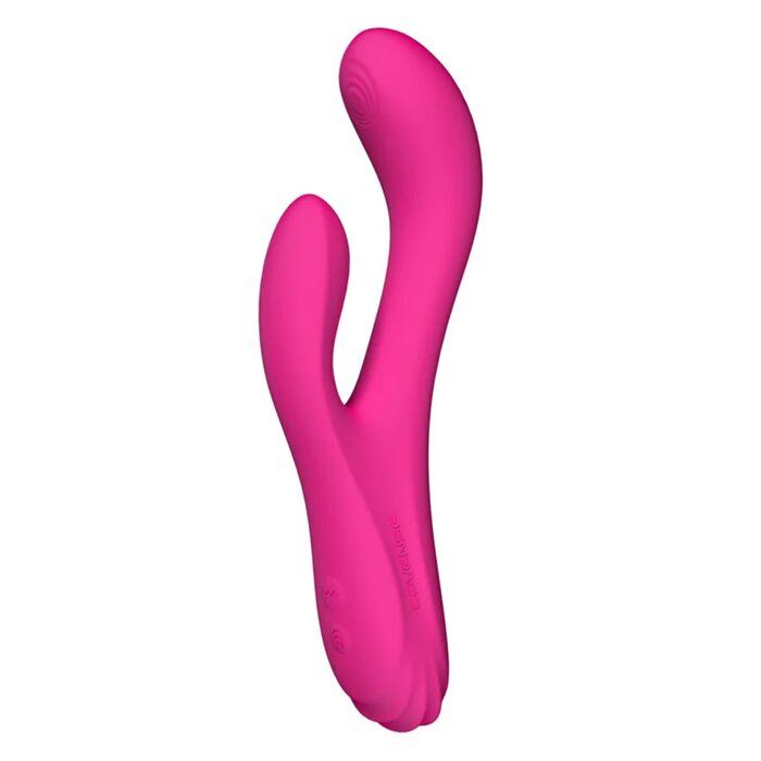 Lovense Osci 3 App Controlled Warming Rabbit Vibrator - Pink