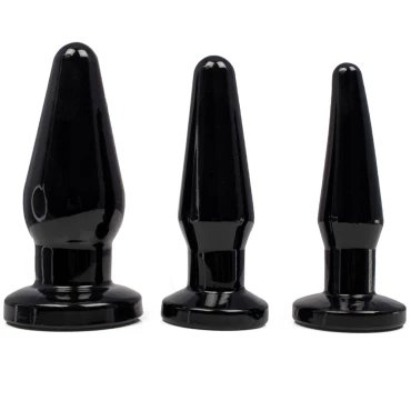 Evolution Anal Butt Plug Training Kit (Set Of 3)