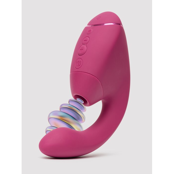 Womanizer Next Duo 3D Pink G-Spot and Clitoral Suction Stimulator - Pink