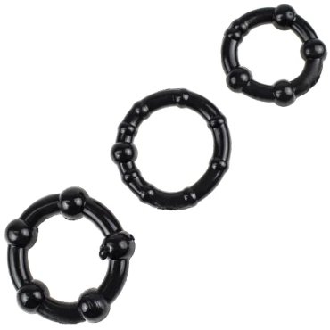 Rock Hard Set of Three Cock Rings