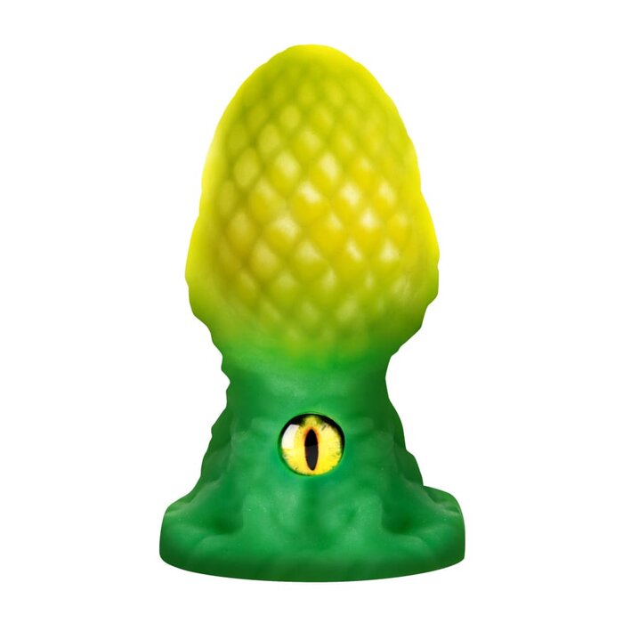 Eye of the Dragon Silicone Butt Plug - Green