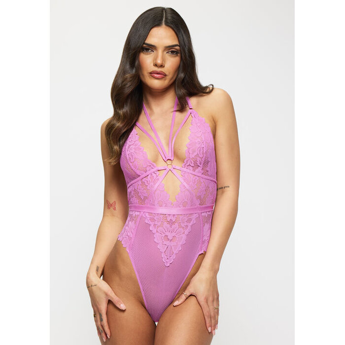 Ann Summers Confession Crotchless Body, Mid Pink